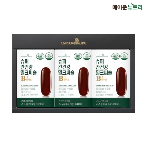 슈퍼 간건강 밀크씨슬 B플러스 선물세트 3개월분